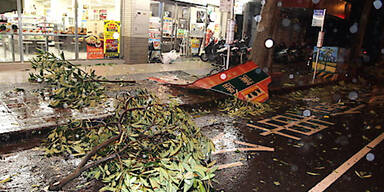Taifun "Soudelor" - Vier Tote in Taiwan