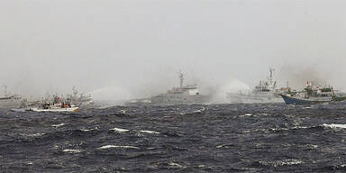 Japan und Taiwan liefern sich Seegefecht 