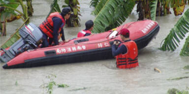 Mindestens 18 Tote bei Tropensturm in Taiwan