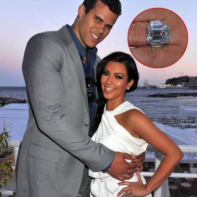 Kardashian zeigt ihren Verlobungs-Klunker