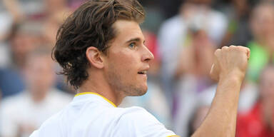 Thiem erstmals im Wimbledon-Achtelfinale