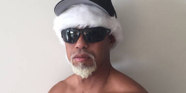 Tiger Woods macht auf "Bad Santa"