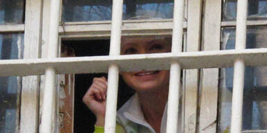 Hier sitzt Timoschenko hinter Gittern