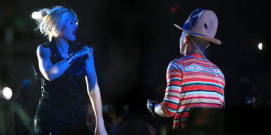 Gwen Stefani: Überraschungs-Auftritt mit Pharrell Williams
