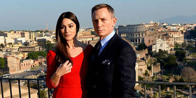 Daniel Craig & Monica Bellucci in Rom