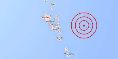 Tsunami-Warnung: Schweres Erdbeben vor Vanuatu