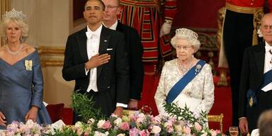 Barack und Michelle Obama: Dinner mit der Queen