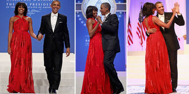 Michelle stiehlt Obama die Show
