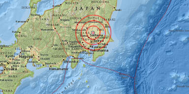Starkes Erdbeben erschüttert Tokio
