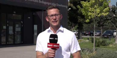 oe24.TV-Reporter Tom Herzog
