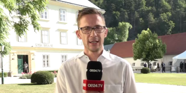 oe24.TV-Reporter Tom Herzog