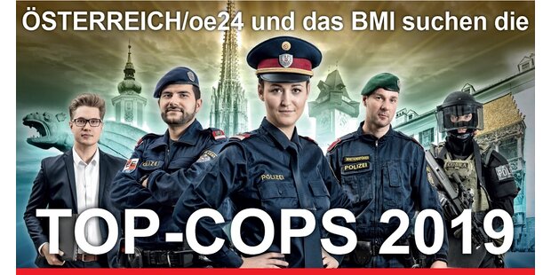 Wer wird Top-Cop 2019? - Das Voting
