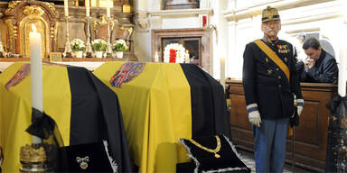 Kapuzinerkirche: Totenwache für Habsburg