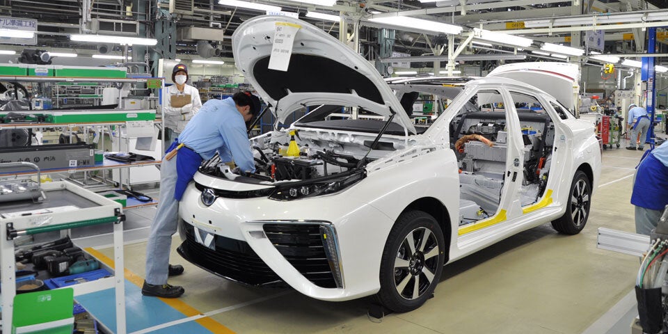 Toyota stockt Produktion des Mirai auf
