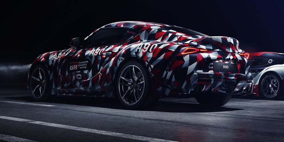 Erste Fotos der neuen Toyota Supra