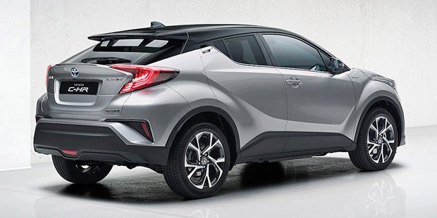 Toyota C-HR greift bei den Kompakt-SUVs an