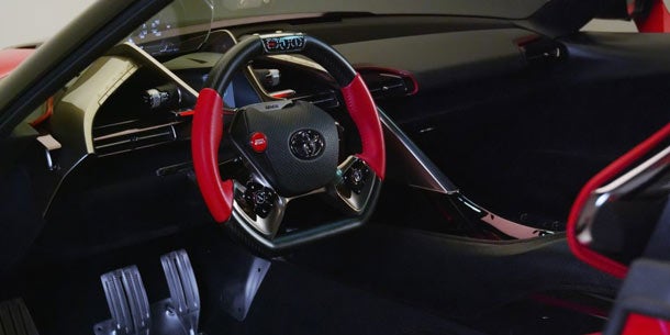 Atemberaubende Toyota-Studie FT-1