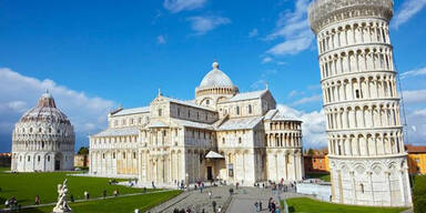 Schiefer Turm von Pisa war Terror-Ziel