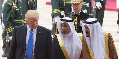 Trump in Saudi-Arabien gelandet