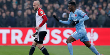Feyenoord mit Trauner 3:3 gegen Slavia Prag