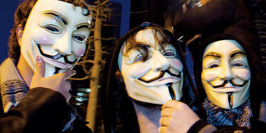 Guy Fawkes Maske / Anonymous