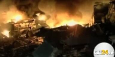 Explosion in Tripolis