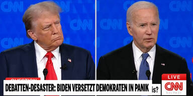US-Wahldebatte auf CNN zwischen Biden und Trump