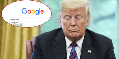 Trump googelt sich selbst und flippt komplett aus