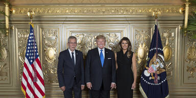 Foto-Fauxpas bei VdB-Treffen mit Trump