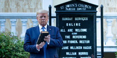Bibel-Foto von Trump erhitzt die Gemüter