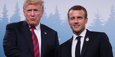 Trump Macron