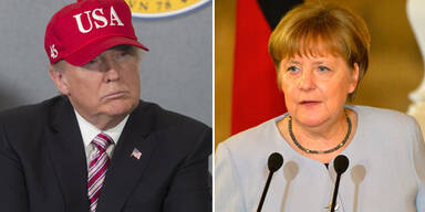 Trump Merkel