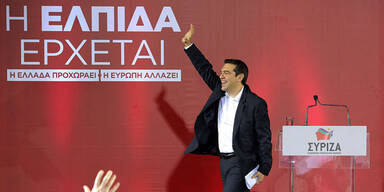 Griechische Linke vor Wahl-Triumph