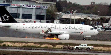 Airbus-Triebwerk fing Feuer