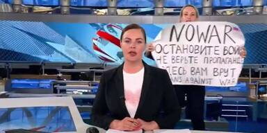 Nach TV-Protest: Journalistin Owsjannikowa zu Haftstrafe verurteilt