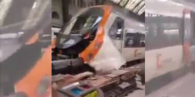 S-Bahn-Unfall im Zentrum Barcelonas: 48 Verletzte