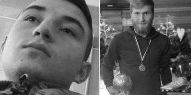 Vitalii Sapylo (l.) und Dmytro Martynenko sind im Ukraine-Krieg gestorben