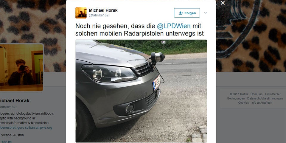 Achtung: Polizei setzt auf neue Radarfalle