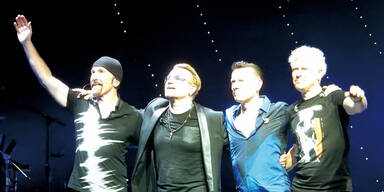 U2-Tourstart mit Polit-Message