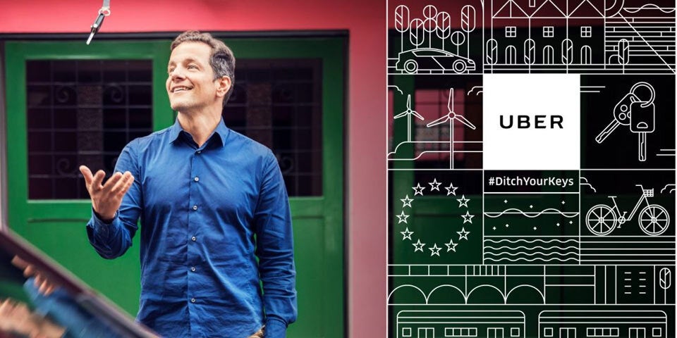 Mit Uber, Öffis & Carsharing durch Wien