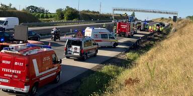 Verkehrsunfall mit vier Toten im Bezirk Mistelbach
