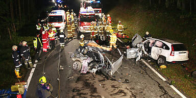 Salzburg: 2 Tote bei Frontal-Crash