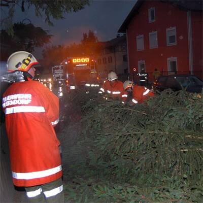 Schwere Unwetter in Österreich