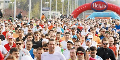 So wird das Wetter beim Vienna City Marathon