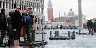Rekord-Hochwasser in Venedig