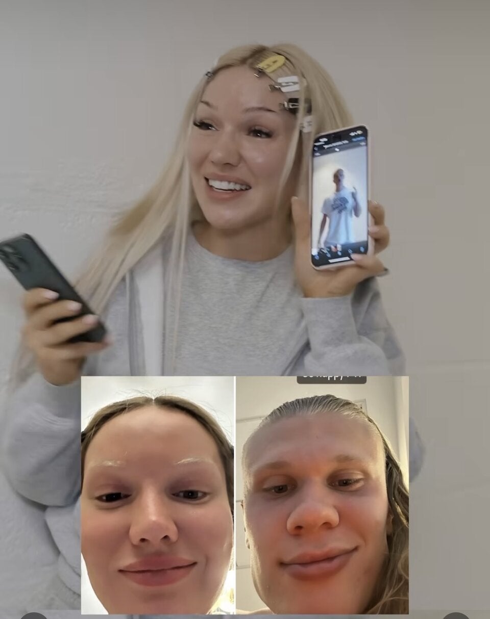 Die Rapperin kann ihr Glück kaum fassen.