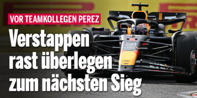 Verstappen rast überlegen zum Sieg