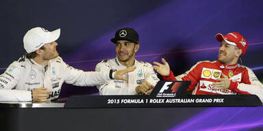 Diskussion zwischen Vettel und Rosberg