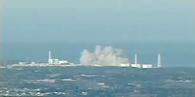 Erste Explosion des Reaktors Fukushima 1