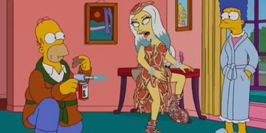 Gaga: Gastauftritt bei den Simpsons
